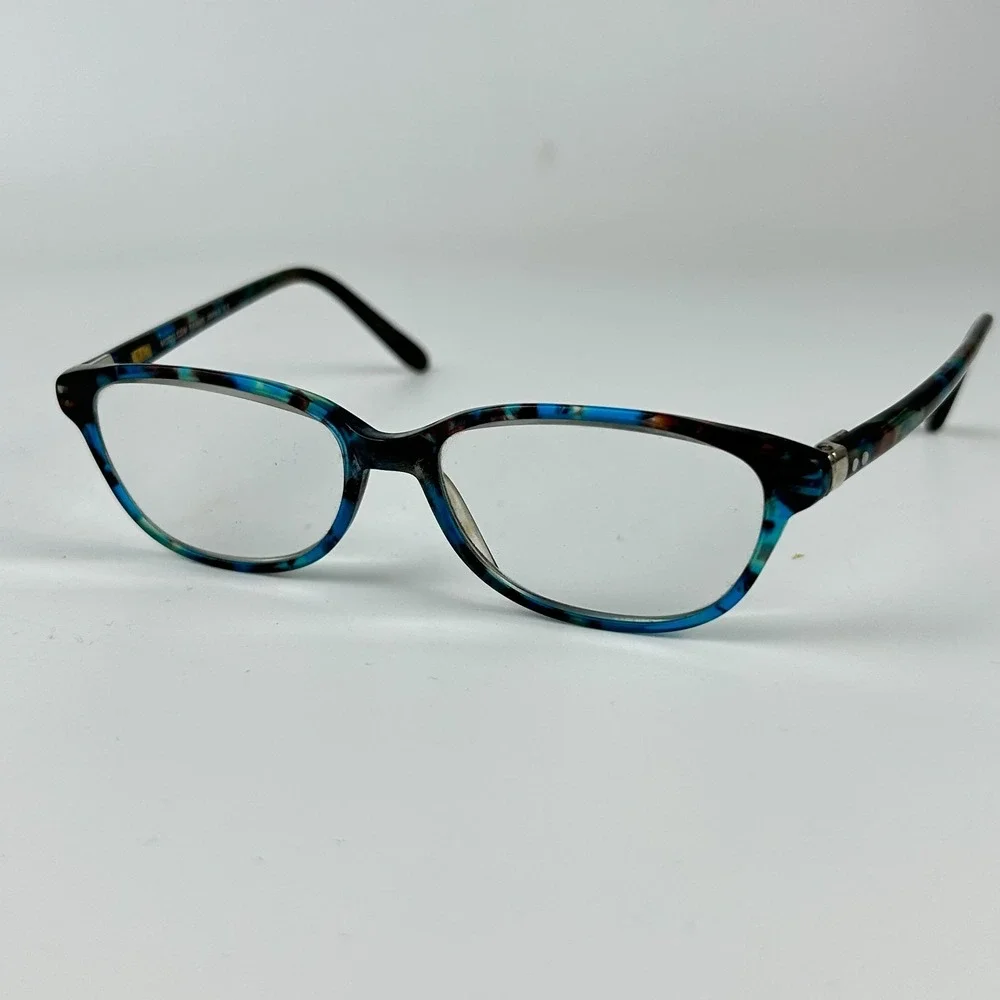 Modo Women's Eyeglasses Frame Lapis 6517‎ Blue & Black Full Rim 48-15-140 mm